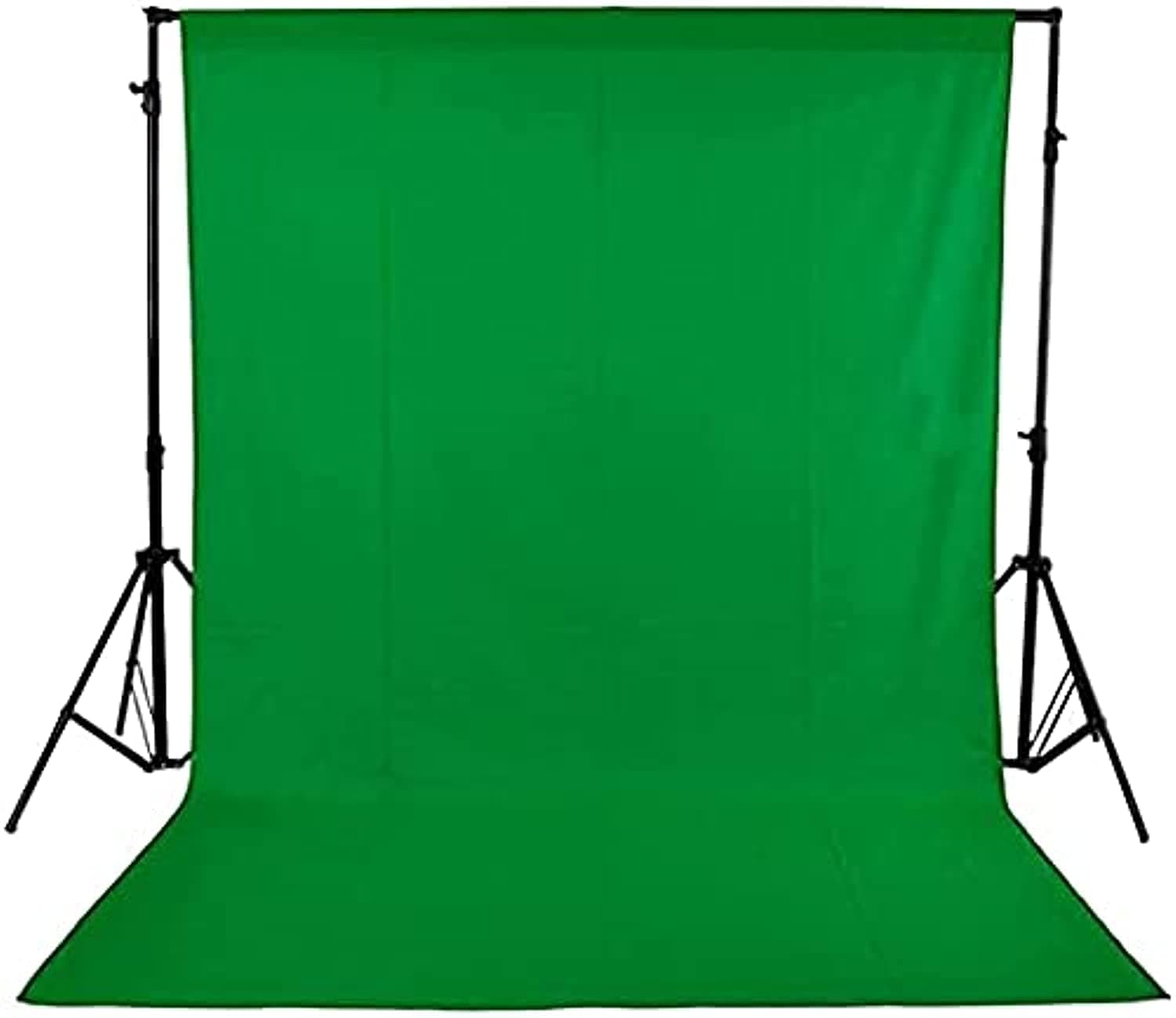 Maxer 3 * 3 m / 8.8 * 8.8 ft Green Screen for Photography Video Gaming, Chromakey Muslin Backdrop Background for Photo Video Studio, Zoom, YouTube,Online Meetings