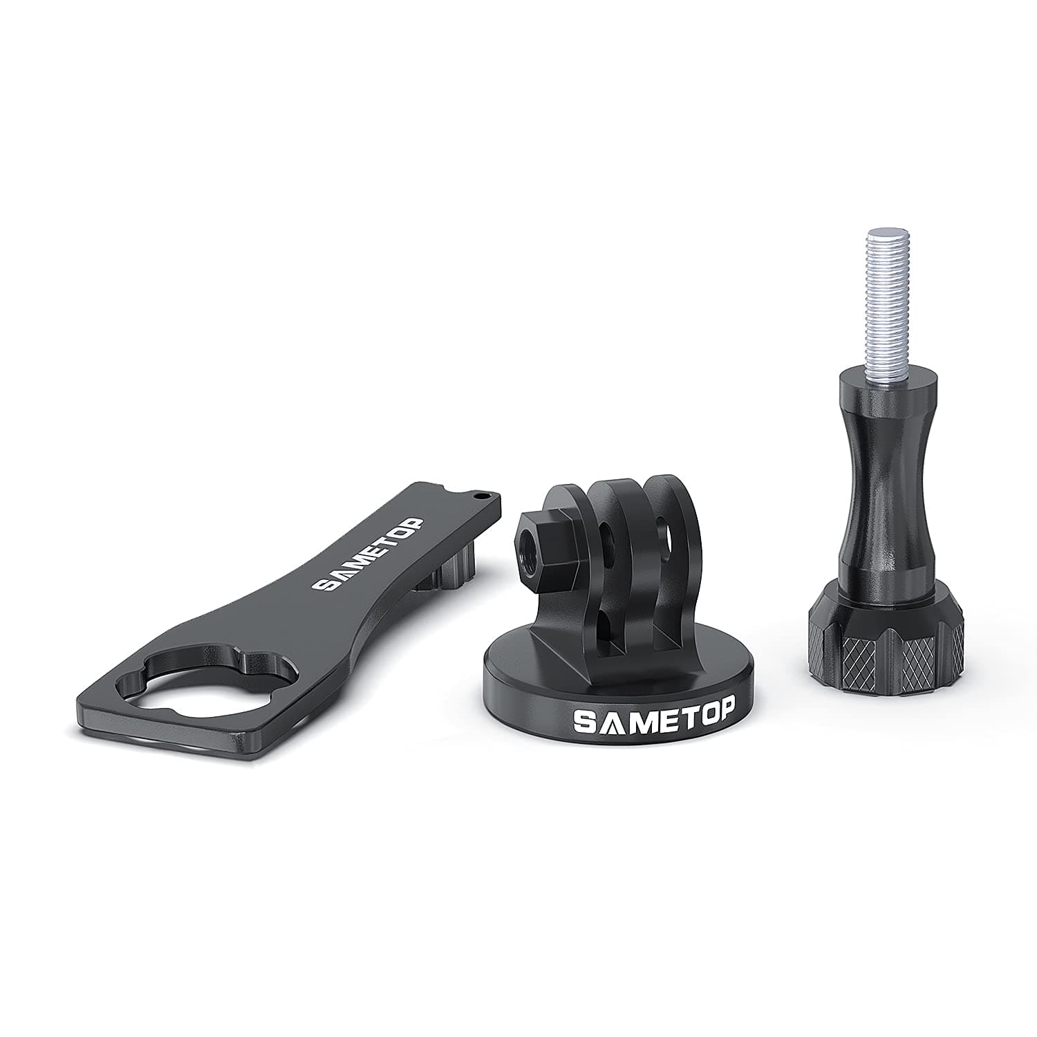 Tripod Mount Adapter Aluminum Screw Adapter Compatible with Gopro Hero 13, 12, 11, 10, 9, 8, 7, 6, 5, 4, Session, 3+, 3, 2, 1, Hero(2018), Fusion, Max, DJI Osmo Action Cameras