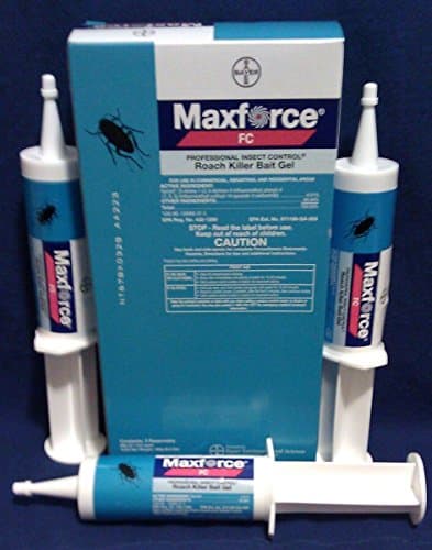 Maxforce FC Professional Insect Control Roach Killer Bait Gel (3 x BIG 60 Gram Tube, cucaracha del insecto, Roach, Asian Roach, German Roach, American Roach, Roaches...