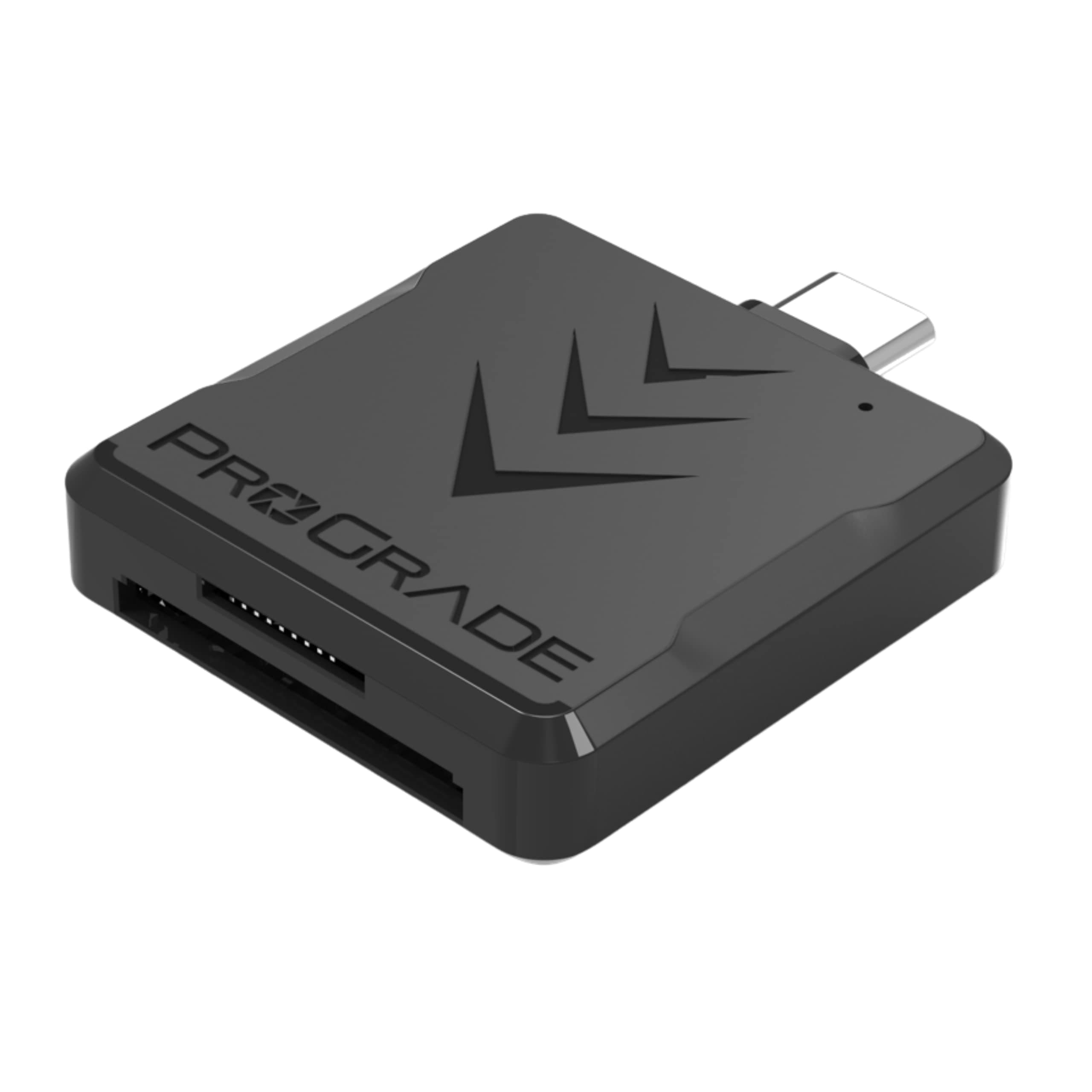 SDXC and microSDXC Dual-Slot Mobile Card Reader USB-C 3.2 Gen 1 (PGM0.5)