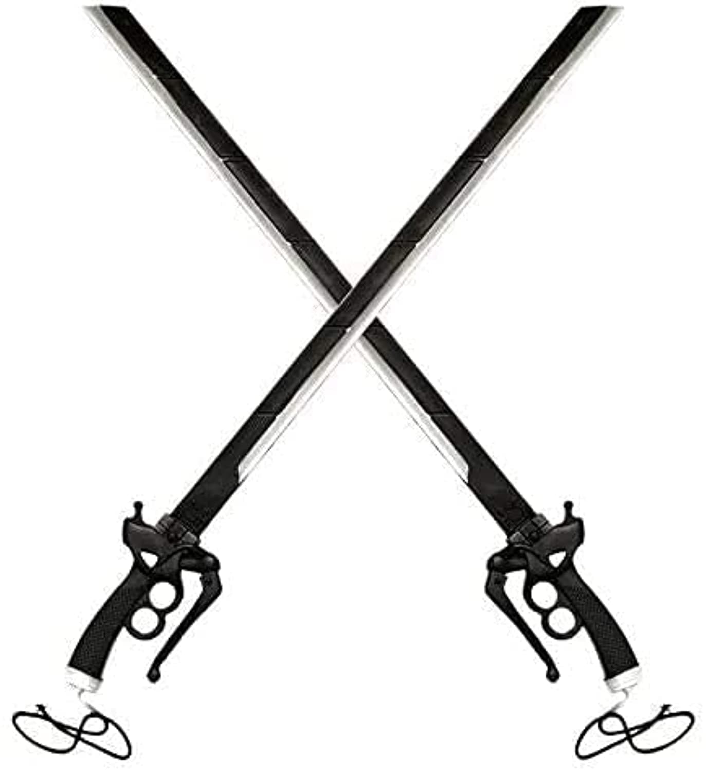 2PC COMBO SET 37" Attack on Titan Shingeki Kyojin Fantasy Foam Sword LARP Halloween Costume Cosplay Xmas