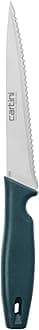 Godrej Locking Solutions and Systems Cartini Super Stainless Steel Slicing Knife,27.6Cm, Colour -Teal