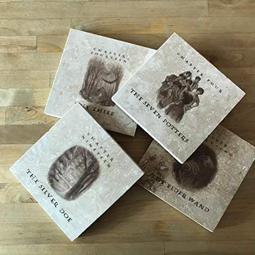 Harry Potter Book Coasters - Set of 4