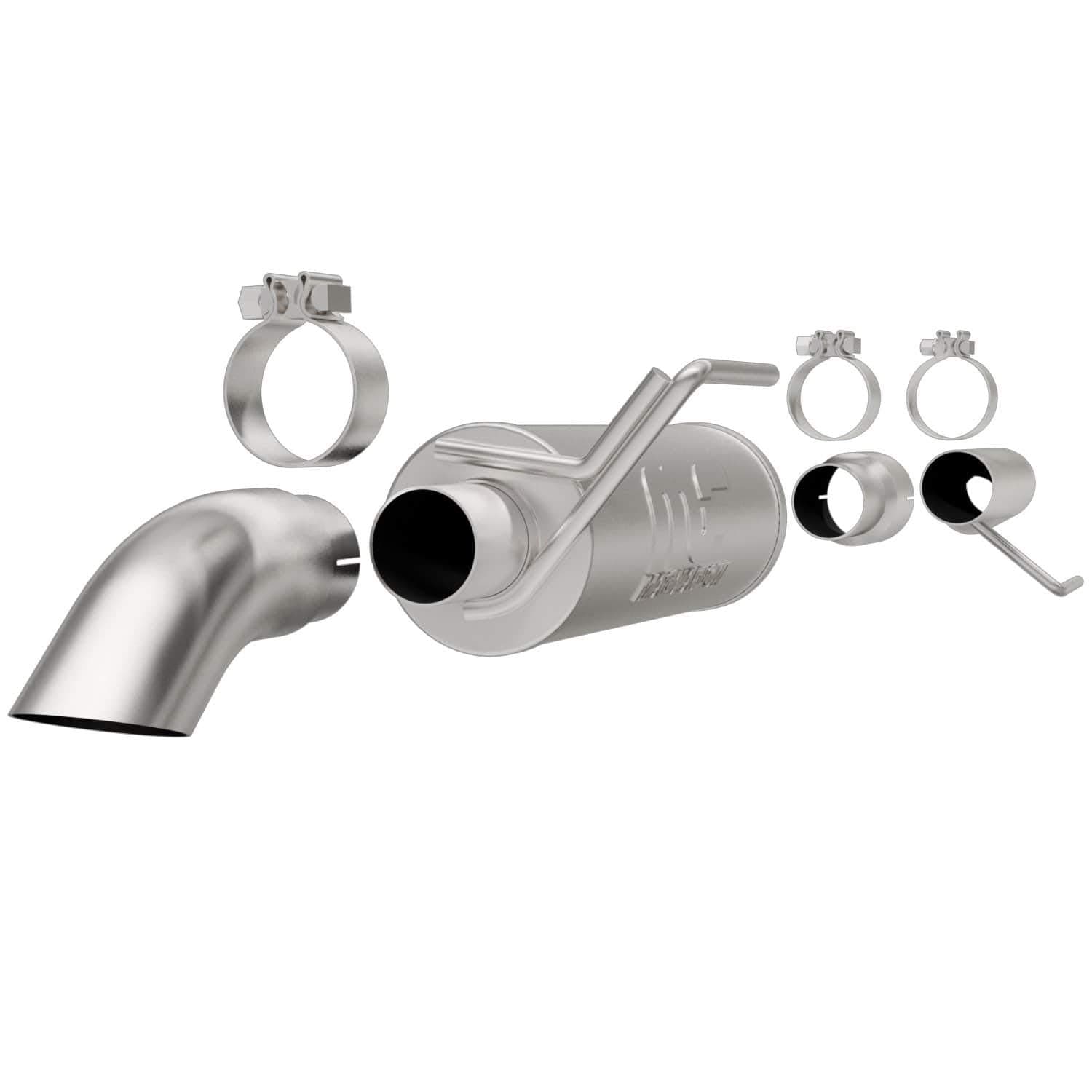 MagnaFlow Performance Exhaust System 19083: Cat-Back, Off Road Pro Series, Compatible with 2015-2020 Ford F-150
