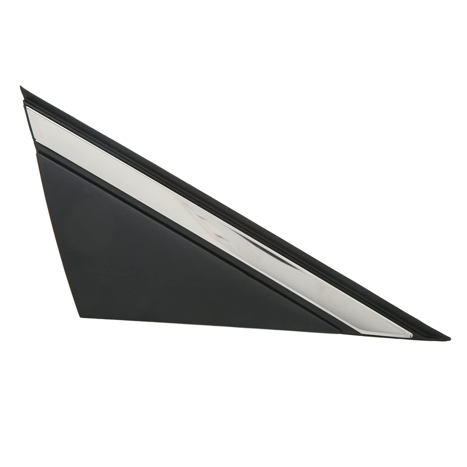 KIMISSSide View Mirror Triangle Trim, Front Right Corner Chrome Plated 86190 C1000 Replacement for Sonata 2015‑2019