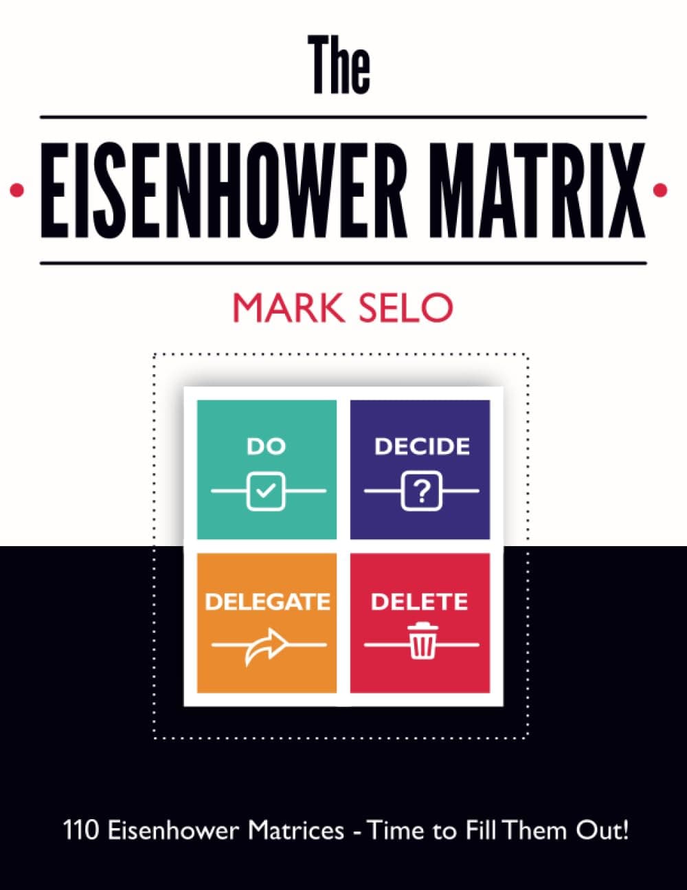 The Eisenhower Matrix: How To Be More Productive, Eliminate Time Wasting Activities, Task Management Through Notebook, Distinguish Between Urgent & ... Box, Radical Prioritization, Four Quadrant