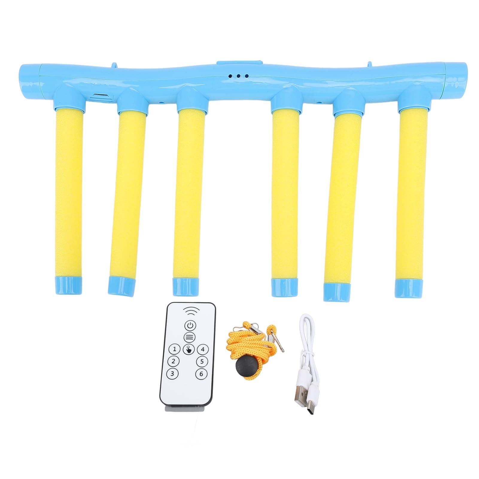 – Catching Sticks Game, 6 Sticks with Adjustable Speeds, Hand Eye Training Toy for Indoor Outdoor