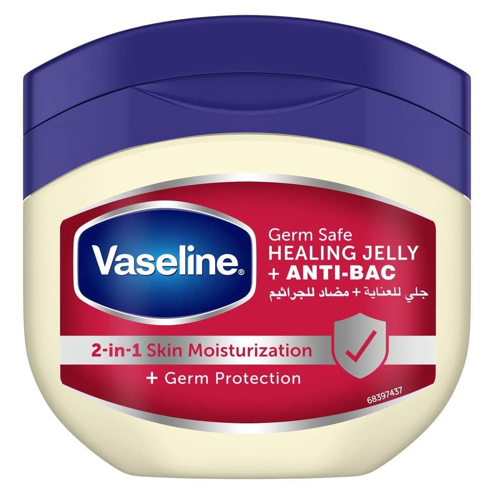 Vaseline Petroleum Jelly Germ Safe 2in1, 100ml