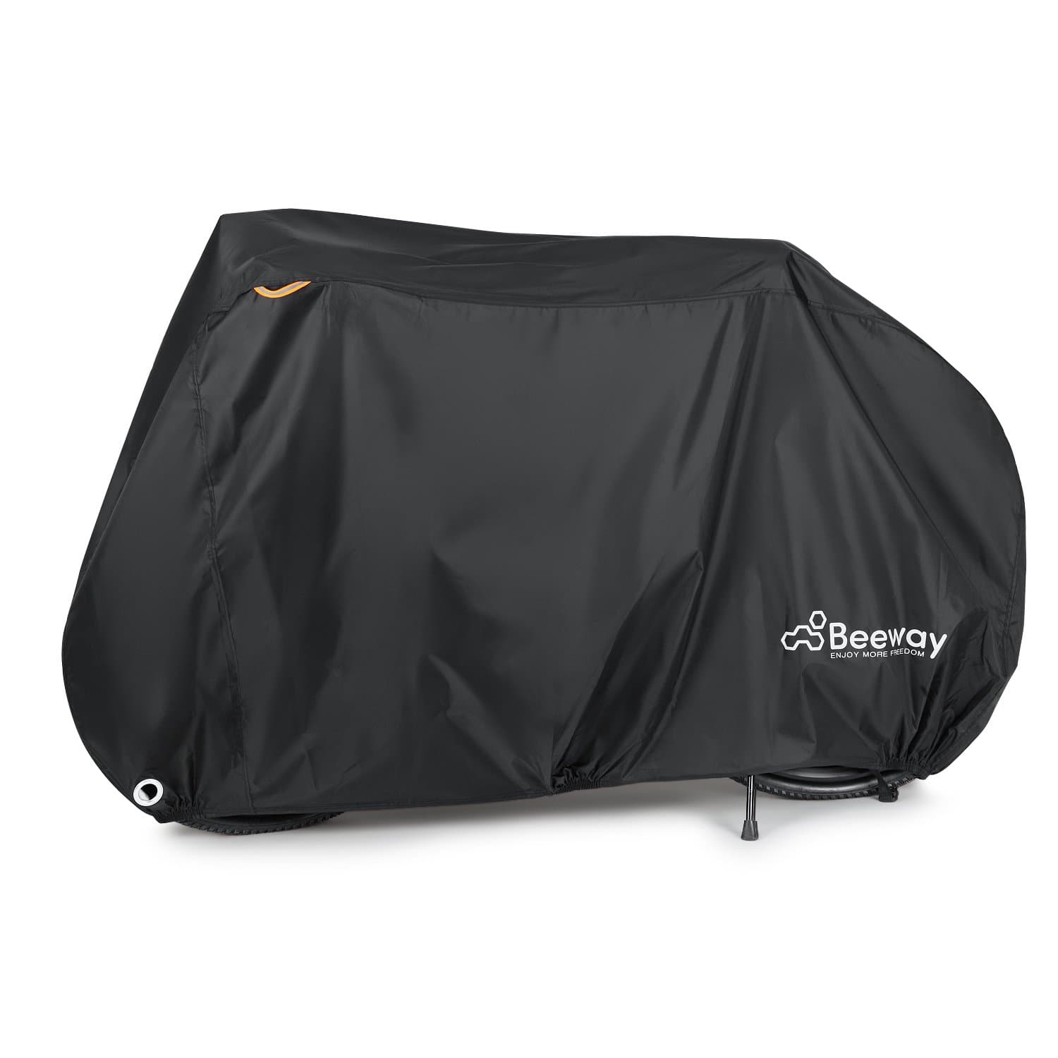 BEEWAY Bicycle Cover, 210D Nylon, Waterproof, Thick, Dustproof, UV Protection, Rainproof Bicycle Cover, For Mountain Bikes, Road Bikes, With Locking Hole Storage Bag