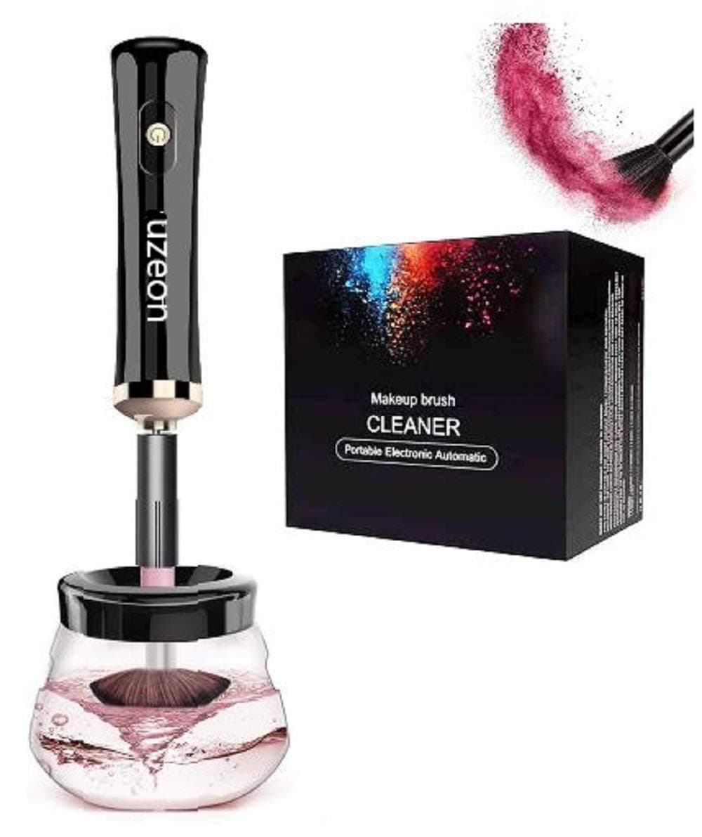 Makeup Brush Cleaner and Dryer, Electric, Automatic, Deep Cleaning, Fast, Professional. (Black)