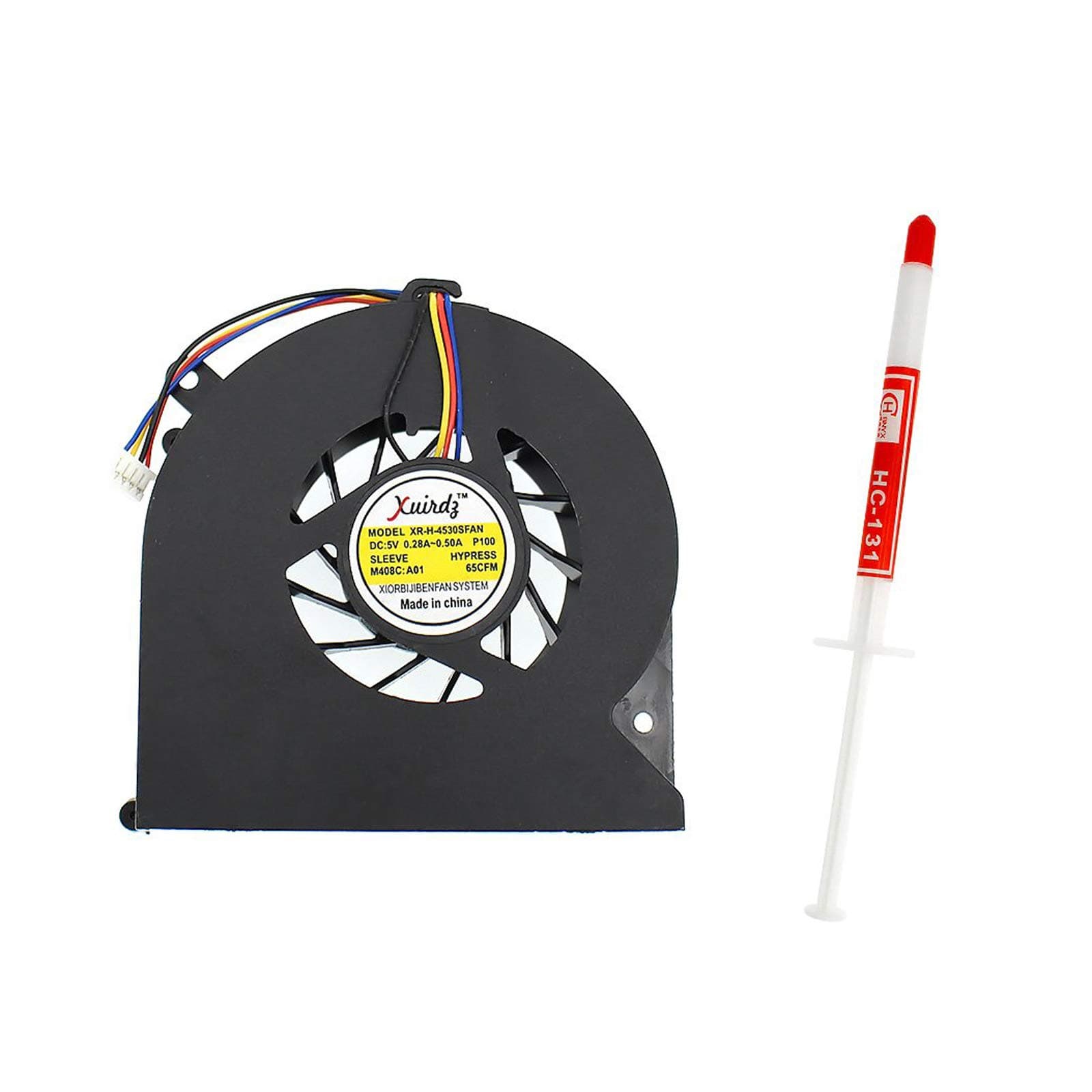 YEECHUN CPU Cooling Fan Replacement for HP ProBook 4535S 4530S 4730S 6460B 8460P 8470P 8450P Series with Part Numbers 641839-001 646285-001 6033B0024002 KSB0505HB (Thermal Paste Included)