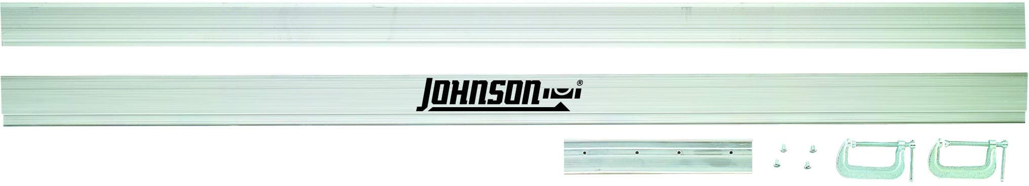 Johnson Level & Tool J4900 Aluminum Cutting Guide, 98", Silver, 1 Guide