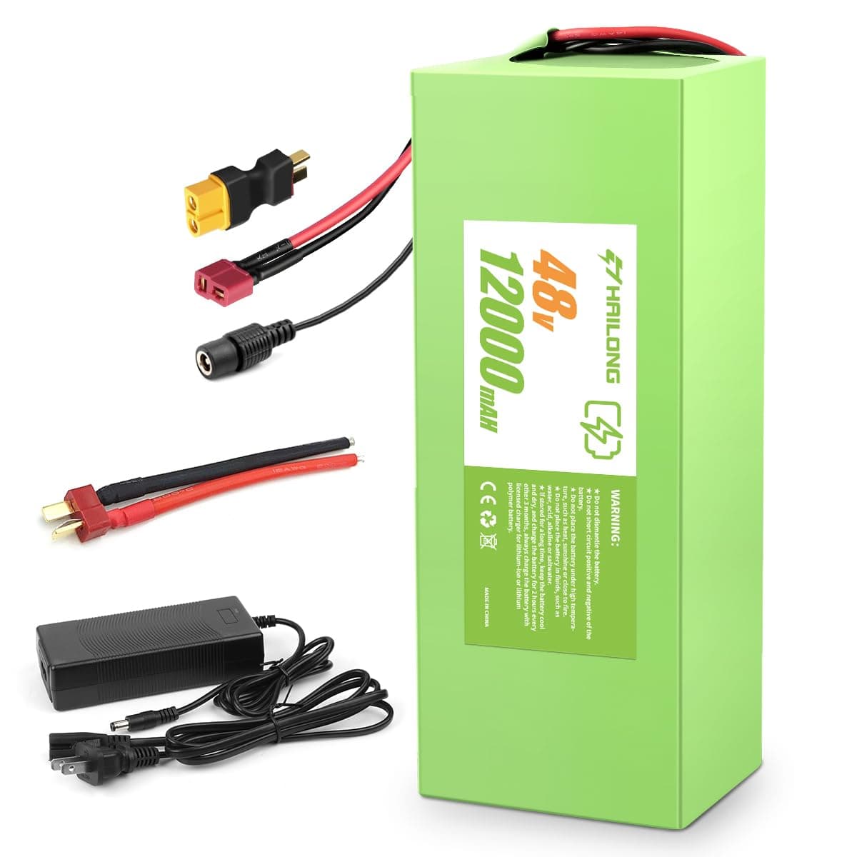 48V 12Ah Universal Power Pack - High-Density Lithium Battery with Intelligent Energy Module (Compatible with DC 200W-1000W Systems)