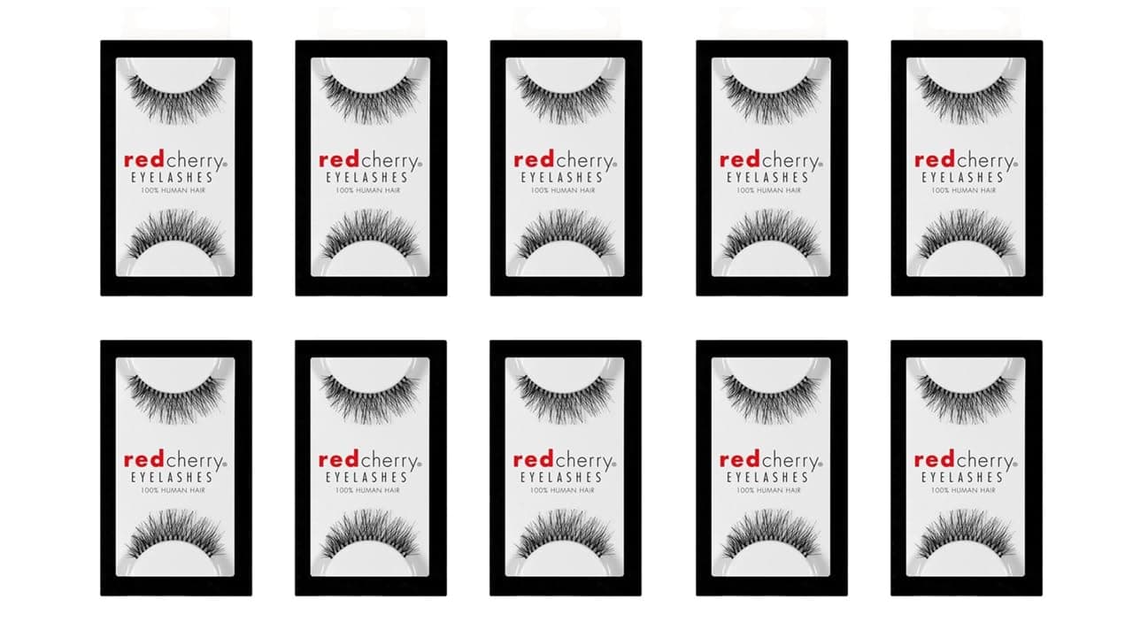 False Eyelashes (Pack of 10 pairs) (218)