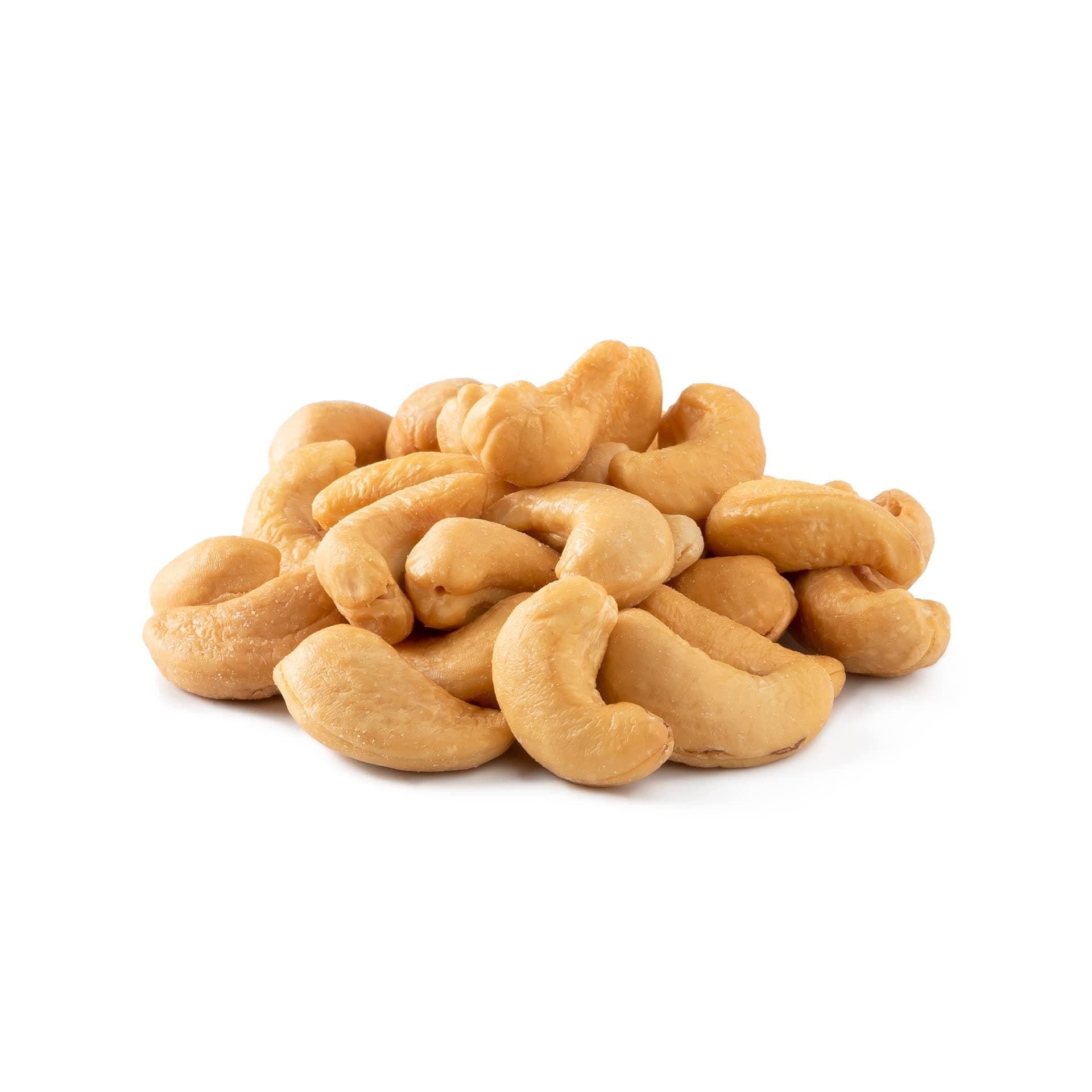 NUTS U.S. – Roasted and Unsalted Cashews | Whole Kernels (80%) and Pieces | Just Right Crispy and Delicious | Natural Cashews!!! (4 LBS)