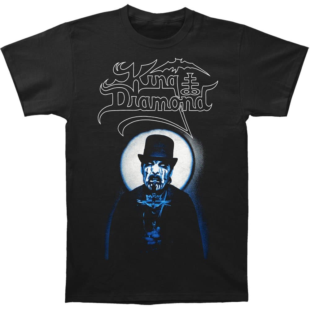 King Diamond Men's Moon T-shirt Medium Black