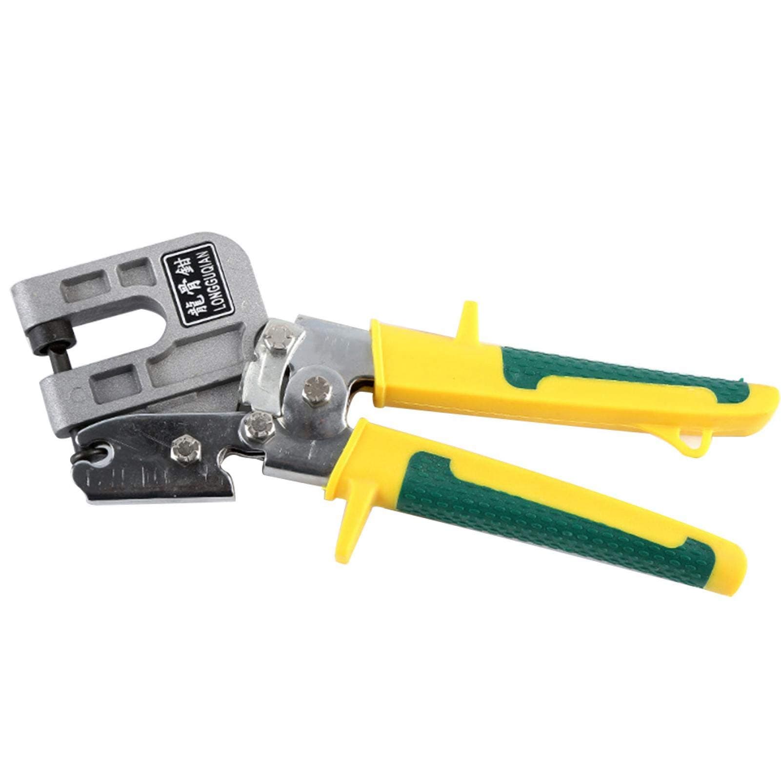 Saycker Metal Stud Crimper Drywall Tools,TPR Handle Punch Pliers Metal Ceiling Plaster Board Fastening Tool Stud Crimpers(Size:250mm)