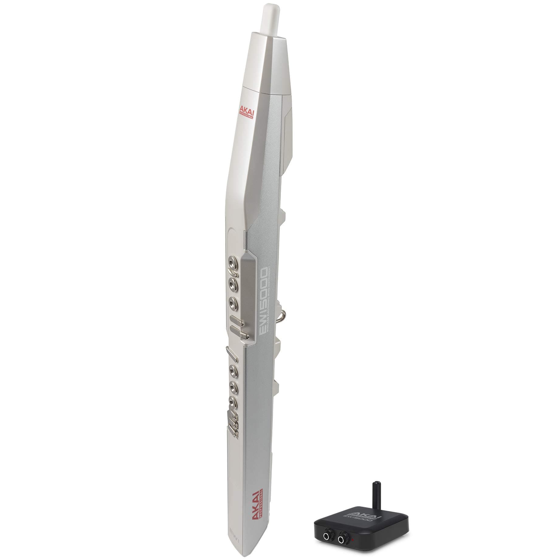 AKAI Professional EWI5000 White - Wireless, Battery-Powered Next Generation Electronic Wind Instrument with On-Board Sound Library