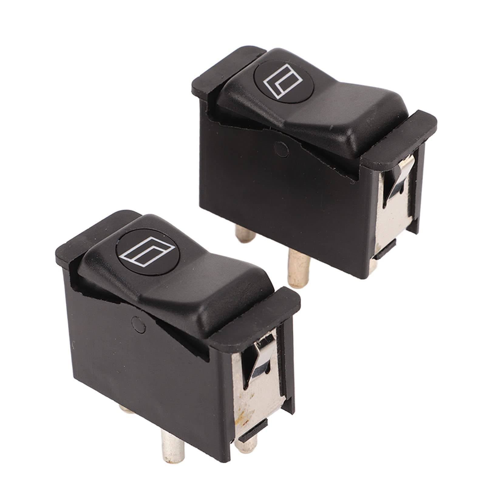 2 Pcs Power Window Switch Button, Left Right Window Switch Button Window Switch Button Cover Replacement for R107 380SL