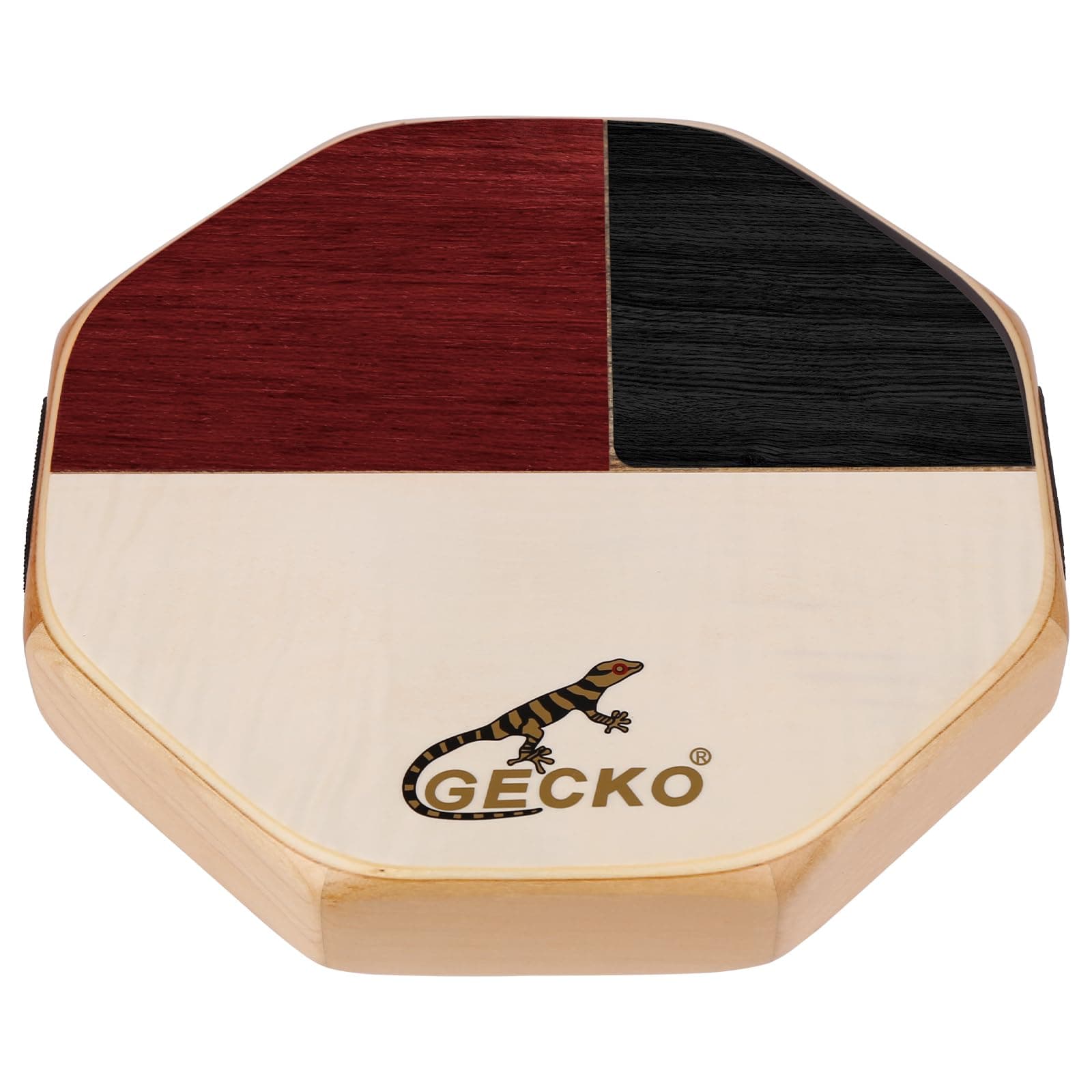 GECKO Cajon, Portable Box Drum with Storage Bag, Hand Drum, Percussion Instrument, Bong and Snare