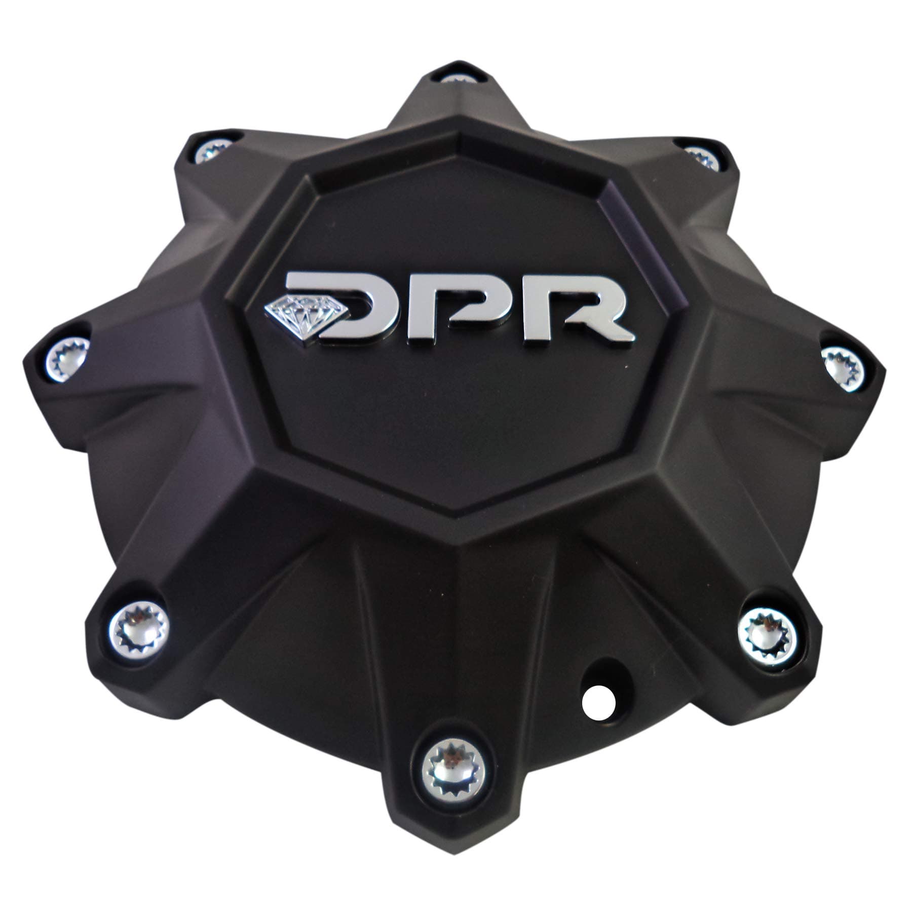 Flat Black Custom Wheel Center Cap # DPR-8-CAP / LG1401-10 Shorty (1 Cap) Y