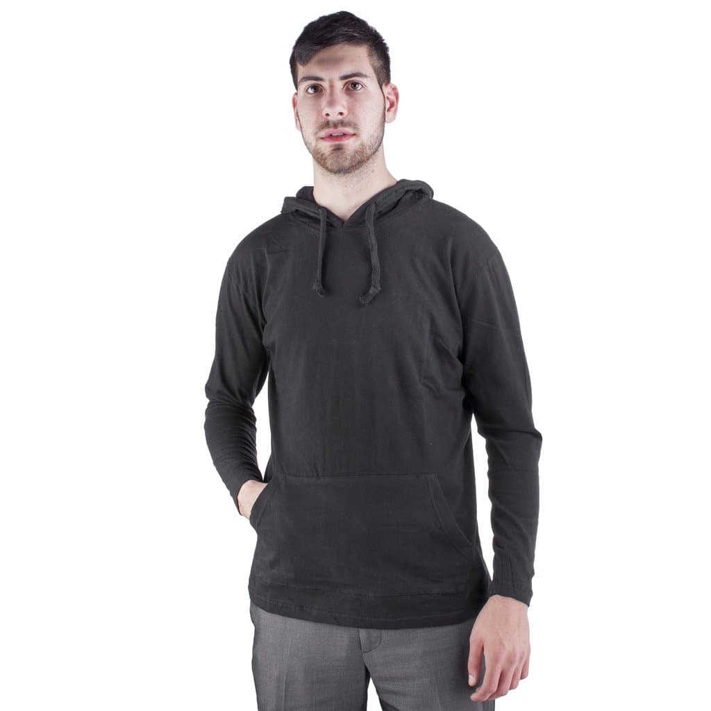 Arctic Pole Mens Long Sleeve Lightweight Pullover Thin Hoodie Sweatshirt
