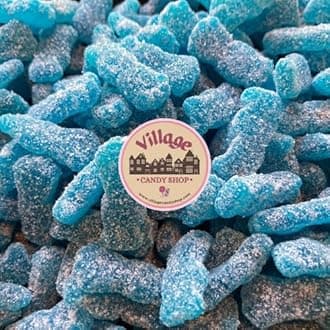 Blue Raspberry Sour Sweet Soft & Chewy Candy (7 oz)