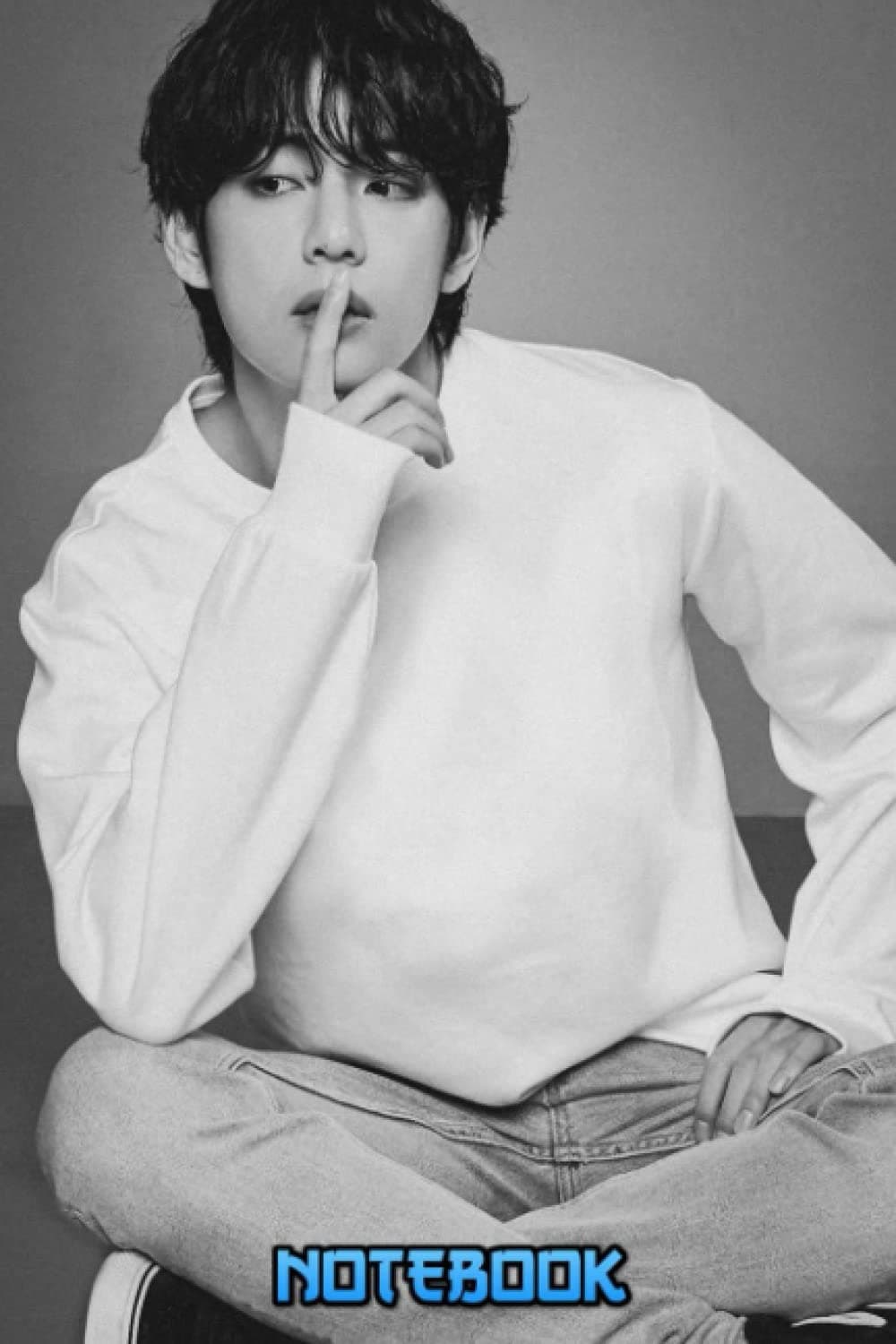 Notebook : Kim Tae-hyung Notebook College Rule Lined Writing your Ideas and Notes, Thankgiving Notebook Gift #422