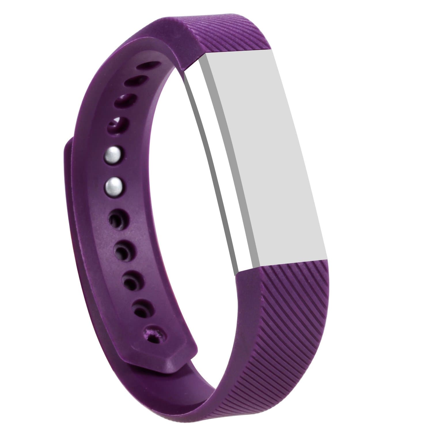 I-SMILE Classic Silicone Colorful Replacement Bands with Secure Silicone Fasteners and Metal Clasps for Fitbit Alta(No tracker, Replacement Bands Only)