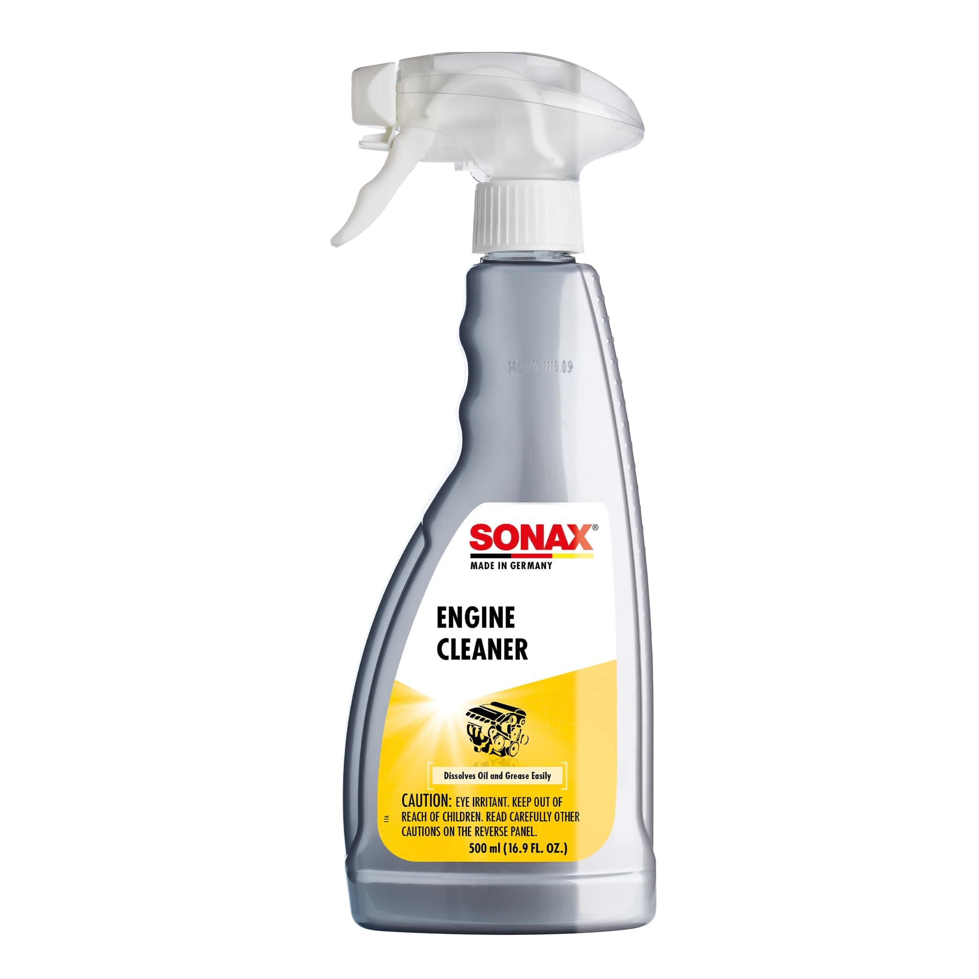 Engine Cleaner | Powerful Engine Degreaser for Oil & Grease Removal | Safe on Metal, Plastic & Rubber | Phosphate & Solvent-Free Formula | Deep-Cleaning for Hard-to-Reach Areas | 543200 | 500 ml