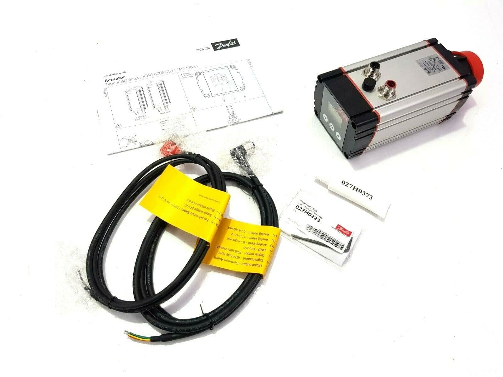 DANFOSS ICAD 600A Actuator 027H9075 24VDC IP67