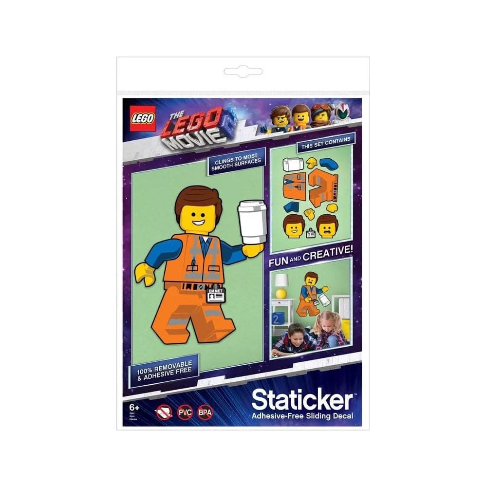The LEGO Movie 2 Emmet Staticker