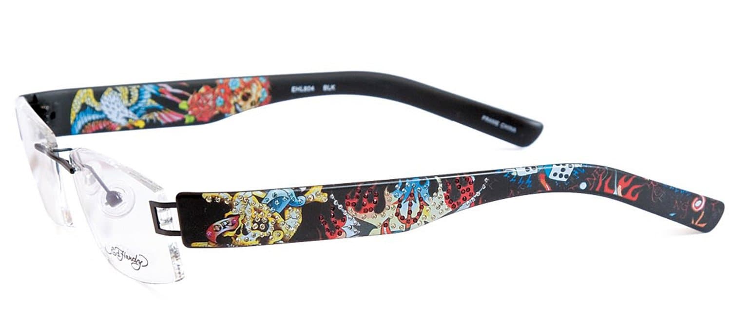 ED HARDY EHL-804 Lite Designer Eyeglasses