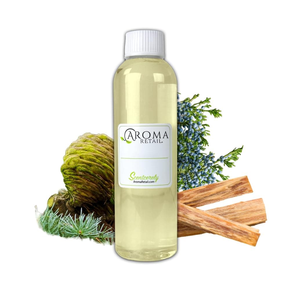 Cedar Seduction 4 oz Fragrance Refill for Oil Diffuser with Red Cedarwood, Charred Woods, Sandalwood, & More Notes Experienced at The Four Seasons