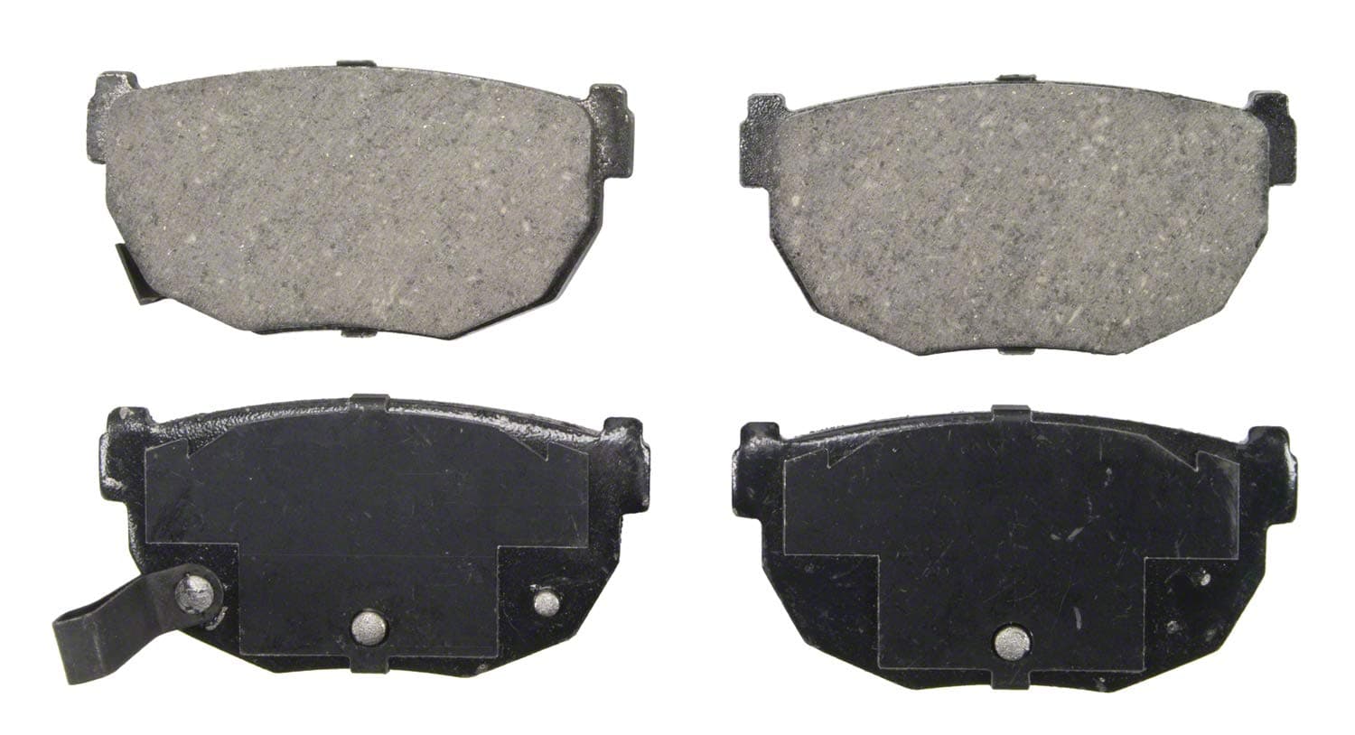 QS ZD272 Disc Brake Pad Set, Designed for Quiet, Consistent Braking, Fits 1989–1998 Nissan 240SX, 1984–1989 Nissan 300ZX