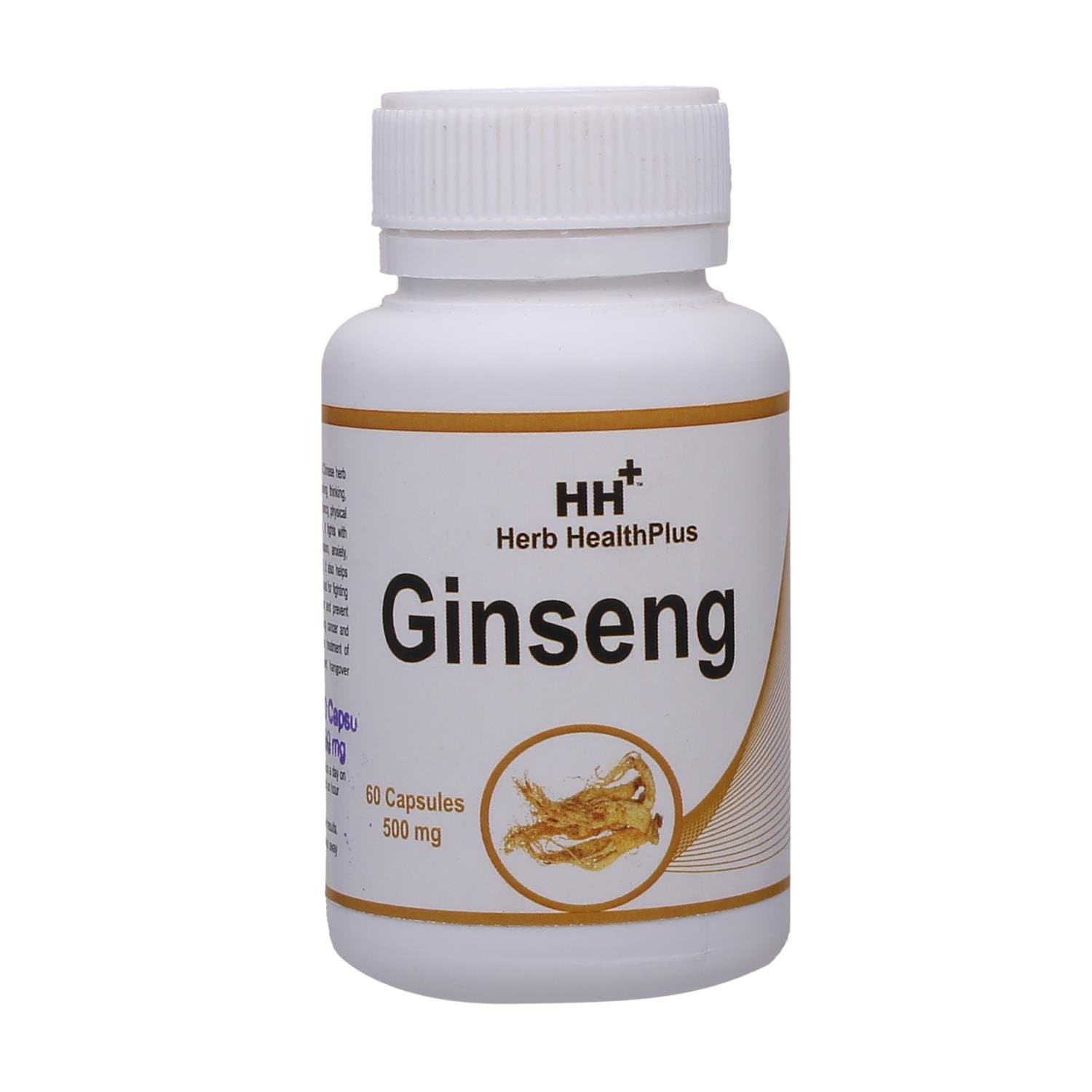 Herb HealthPlus Ginseng Capsules - 60 Pieces