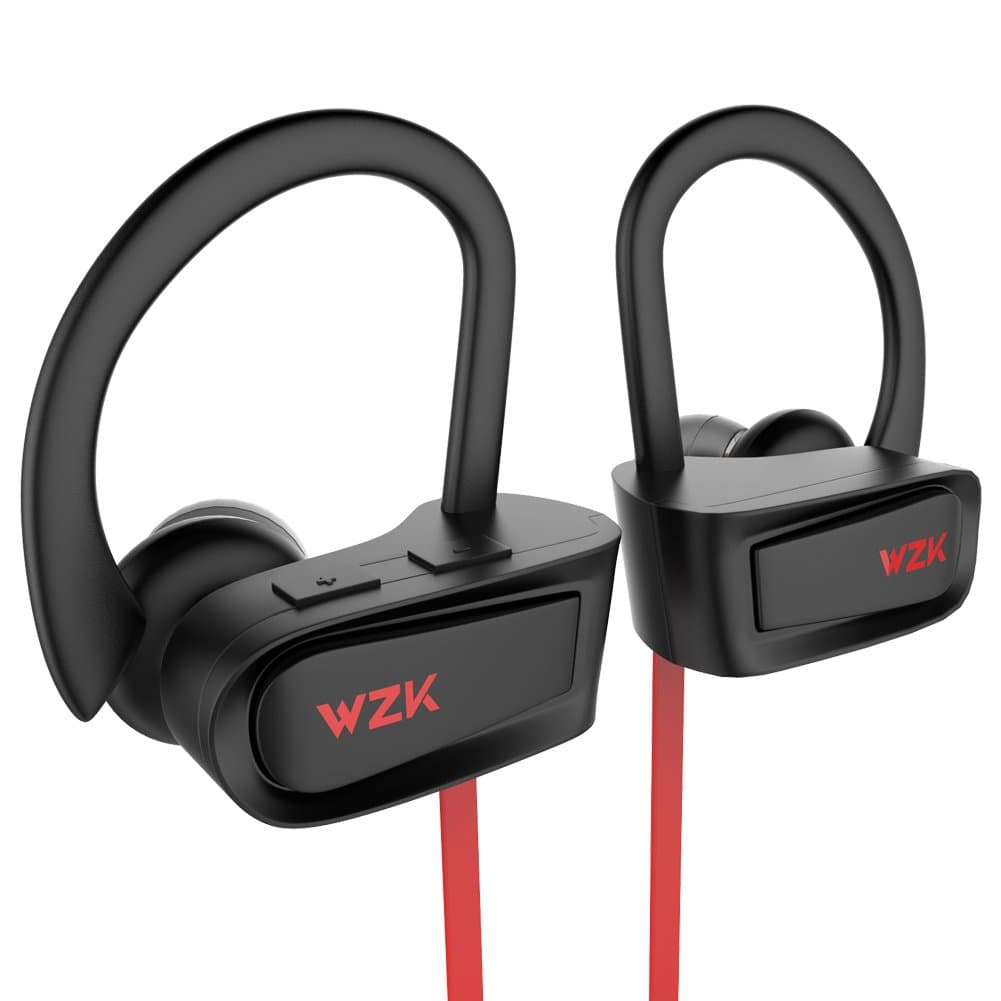 Bluetooth Headphones, Wireless Earbuds Bluetooth 4.1 with Microphone Sport 19F (Black)