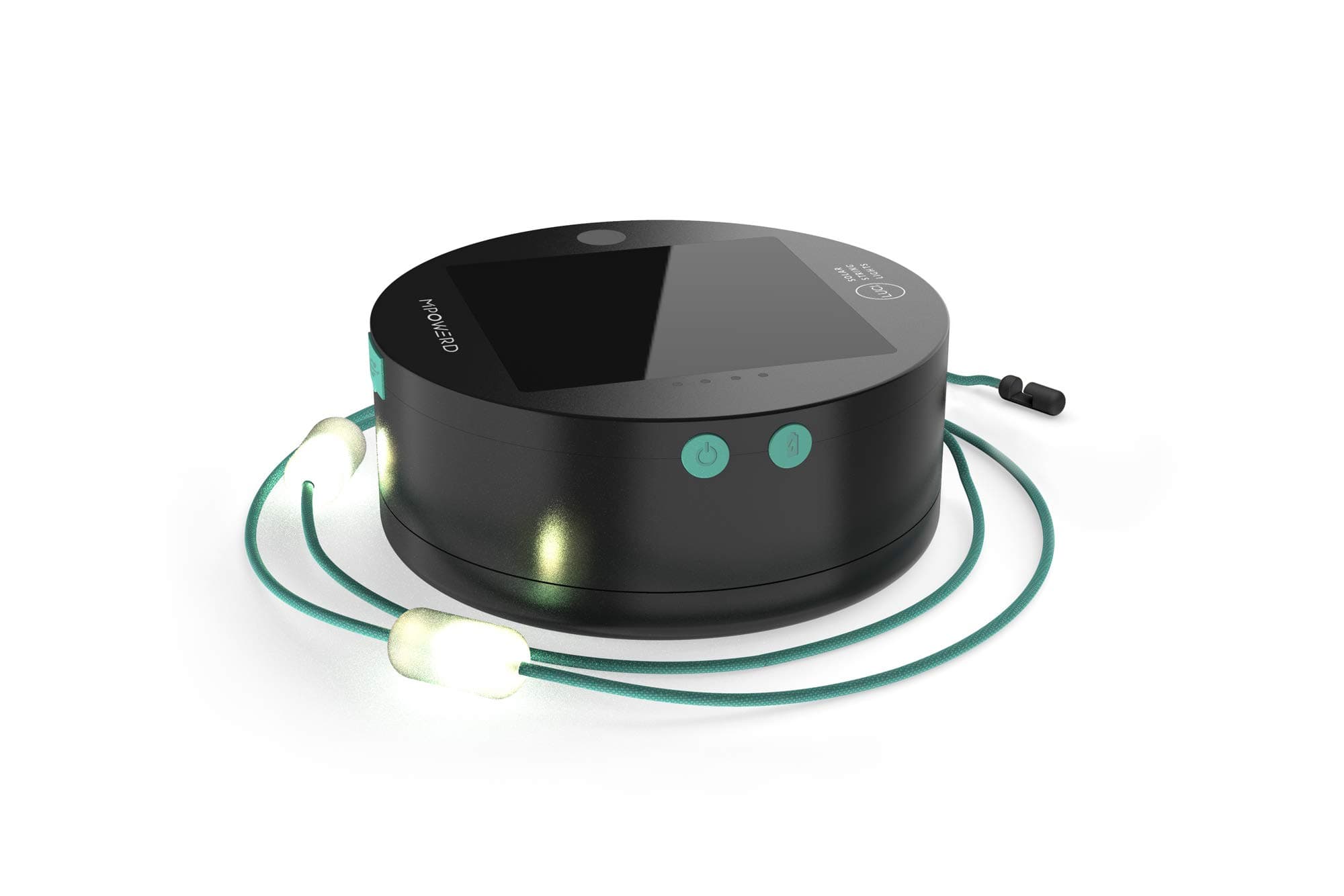 Luci Solar String Lights: Rechargeable via Solar and USB, Power Bank for Mobile Charging, 18’ or 44’, Waterproof, Lasts Up to 40 hrs, Up to 140 Lumens LEDs, Camping, Indoor/Outdoor Decorating