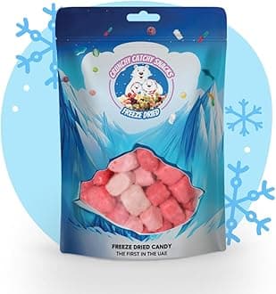 Crunchy Catchy Snacks Freeze Dried Starburst 150 g