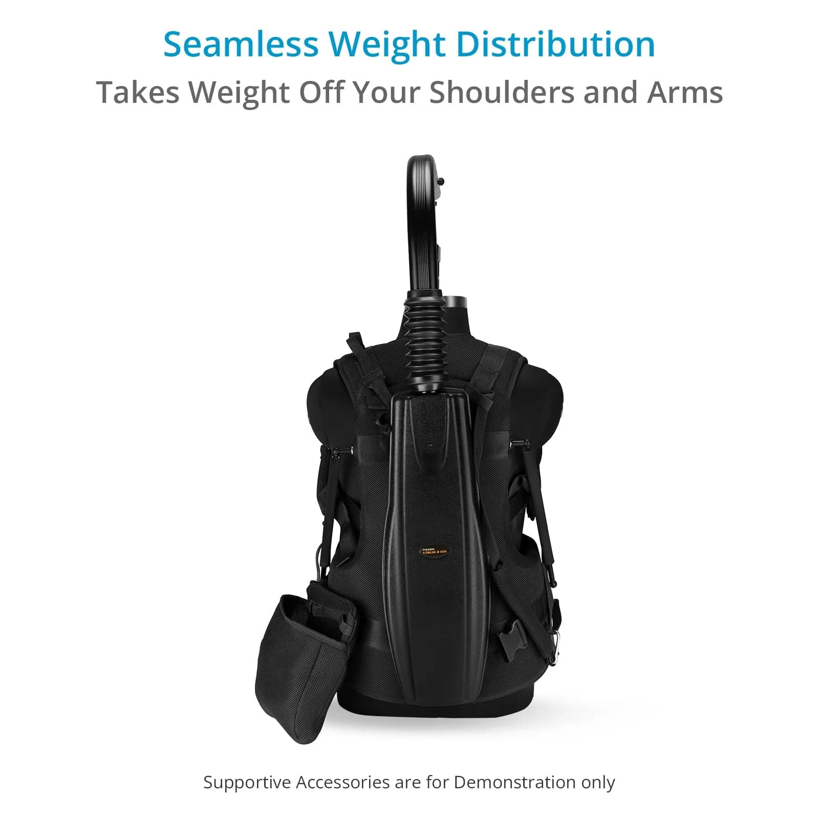 Flycam Flowline-X 850N Professional Stabilizing Camera Support ((2kg to 17kg) (FLCM-FLN-850N)