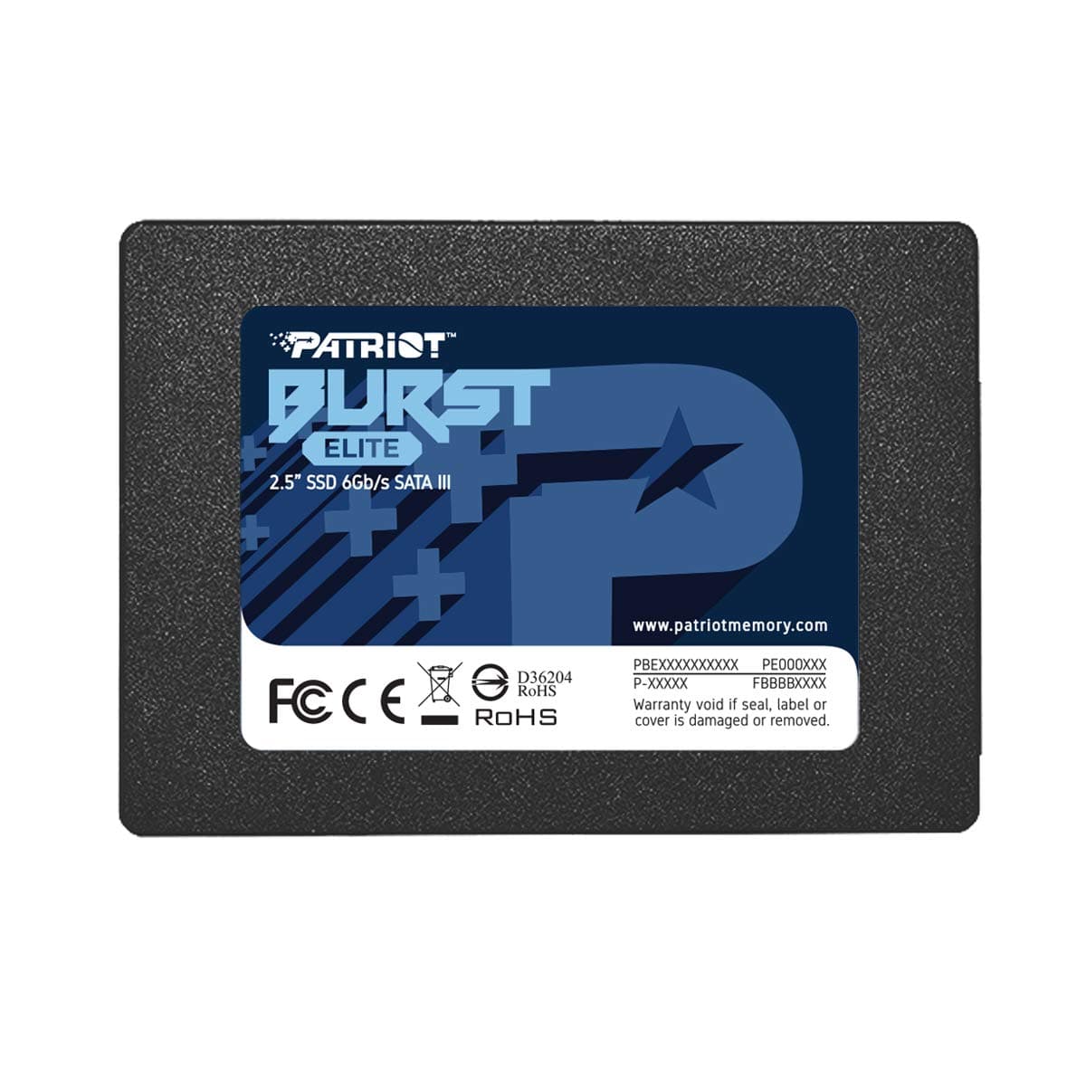 Patriot Memory Burst Elite 120GB Internal SSD SATA 3 2.5" Solid State Drive PBE120GS25SSDR