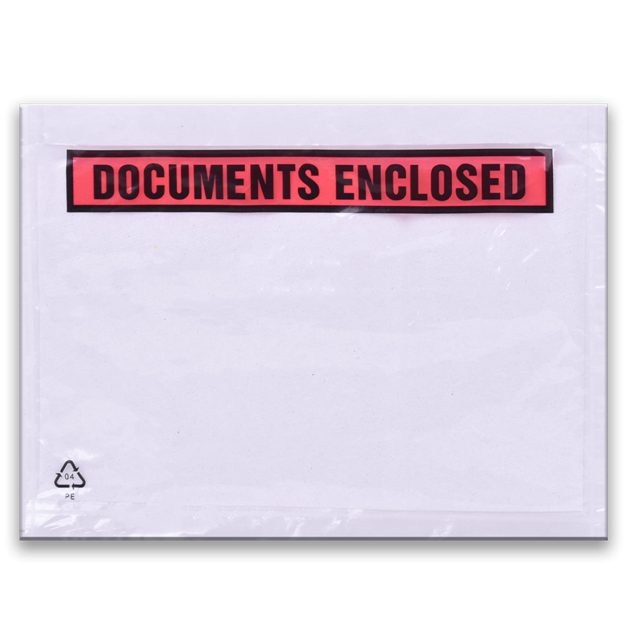Triplast 1000 x A5 Printed Document Enclosed Wallet (225 x 165 mm) | Peel & Seal Clear Plastic Envelopes/Sleeves/Pockets/Wallets | Attach Invoices, Packing Lists & Delivery Notes to Parcels