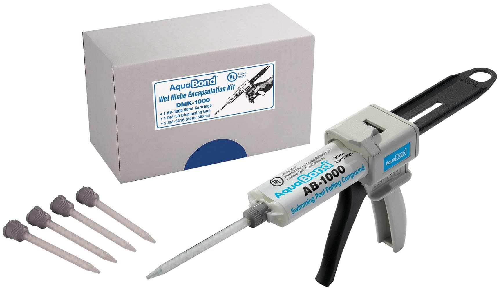 Underwater Pool and Spa Potting Kit | Waterproof Pool Light Potting Epoxy | Electrical Conductive Resin for Lighting Fixtures | Niche Potting Kit | DMK - 1000 (1.7 oz)