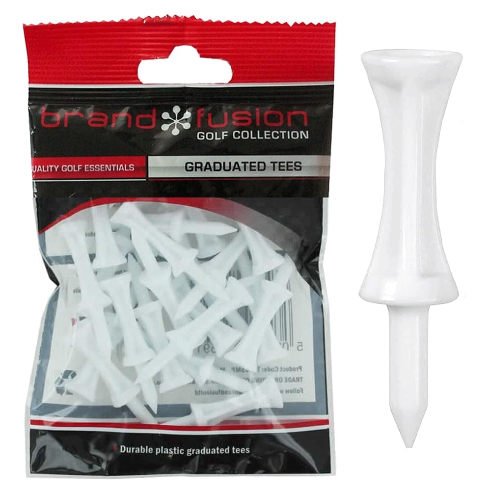 The Golfers Club Golf Graduated Plastic Tees