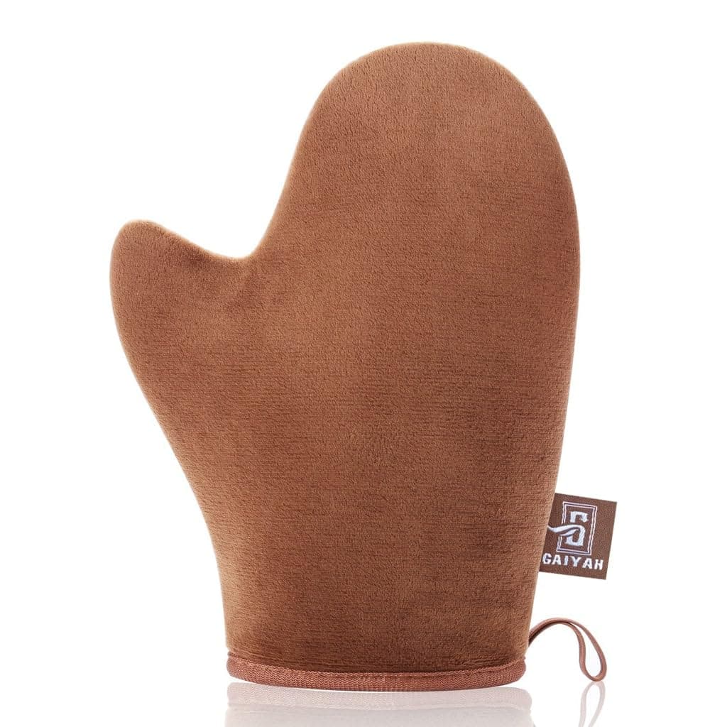 GAIYAH Self Tan Mitt Double-Sided Fake Tan Mitt with Thumb Ultra Soft