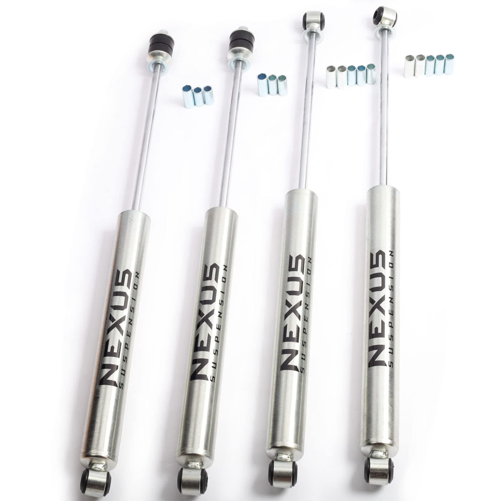 3.5-5" Lift Front and Rear Shock Absorber&3.5-5" Suspension Lift Kits for Dodge Ram 2500 3500 2003-2012,Zinc Plated Coating,Pair Pack