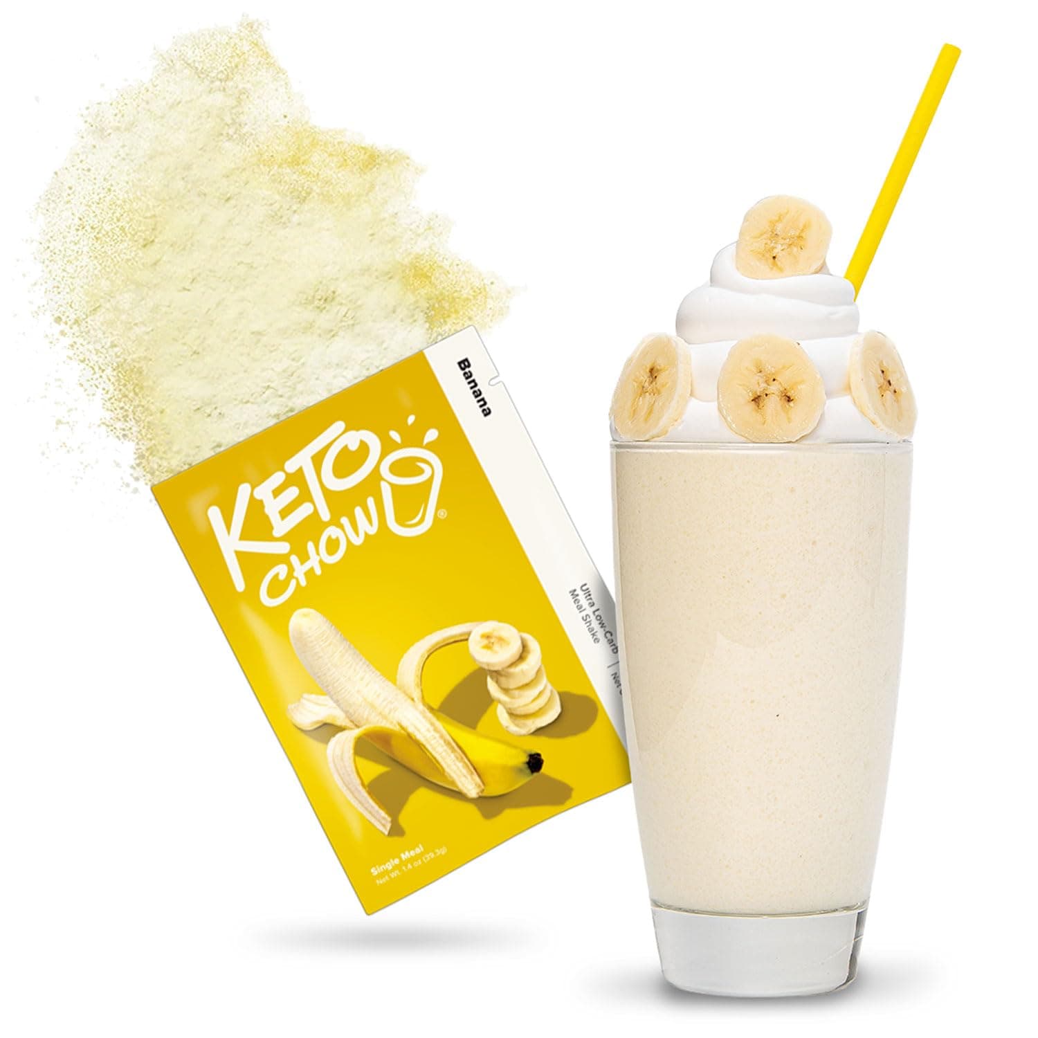 KETO CHOW BANANA - 1 MEAL PACK