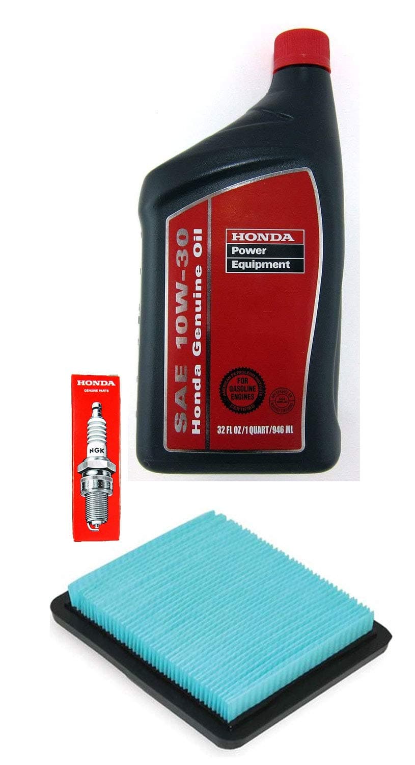 EU3000 Generator Tune-Up Kit, (1) 08207-10w30 Quart Oil, (1) 98079-55846 Spark Plug & (1) 17211-ZS9-A02 Air Filter