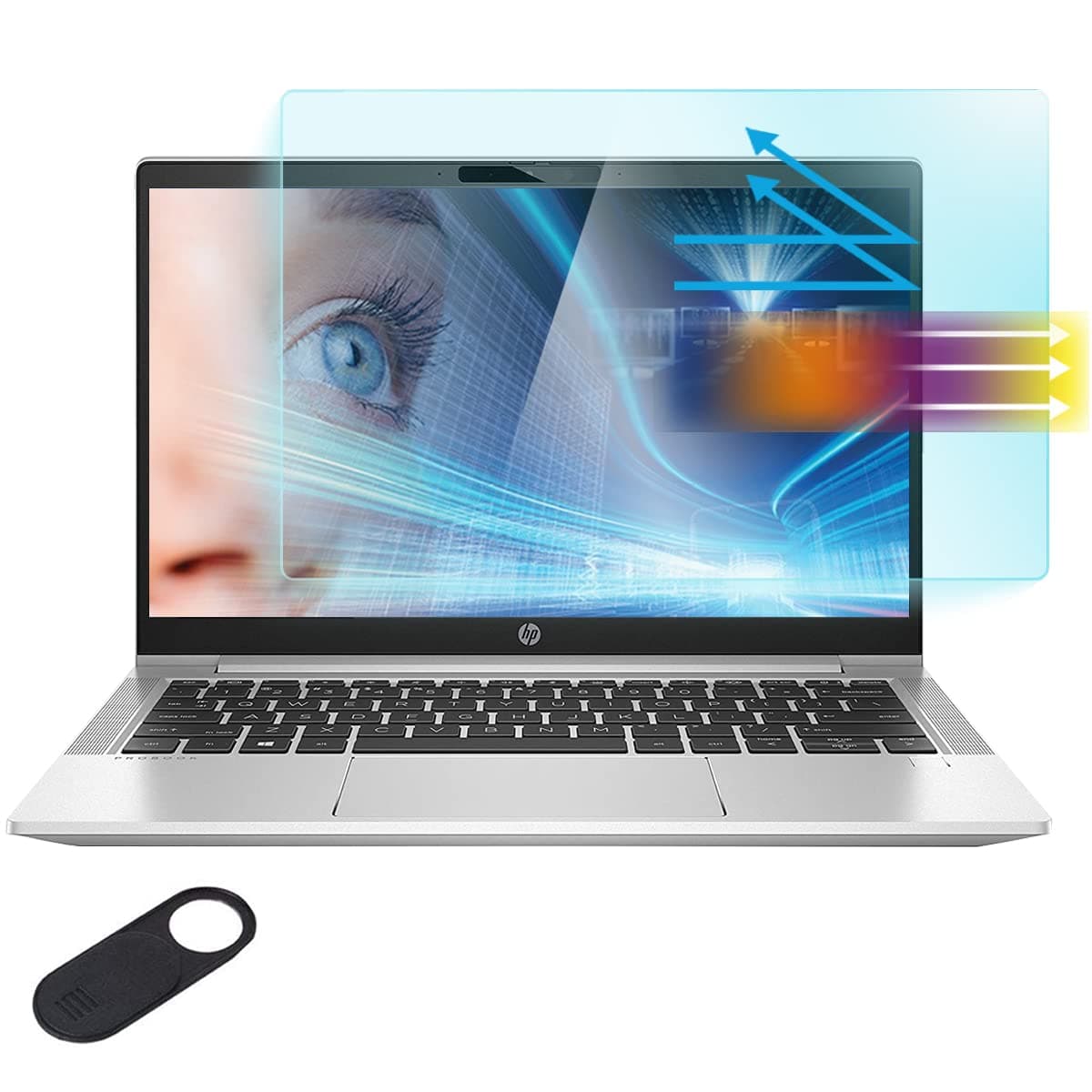 Anti Blue Light Screen Protector for HP Elitebook 840 G9 G10/Elitebook 845 G9 G10/EliteBook x360 1040 G9 G10 14" Laptop Glare UV Block Filter (Not Fit Old Model 840 845 1040 G8 G7 G6)