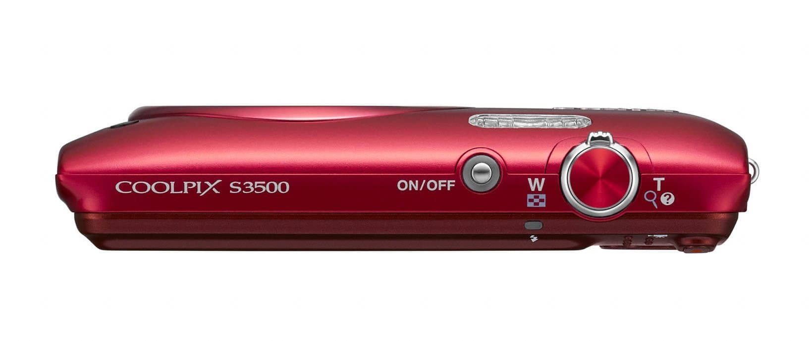 Nikon COOLPIX S3500 Compact Digital Camera - Red (20.1MP, 7x Optical Zoom) 2.7 inch LCD
